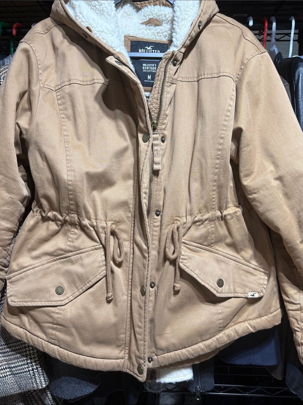 Women’s Sherpa lined jacket